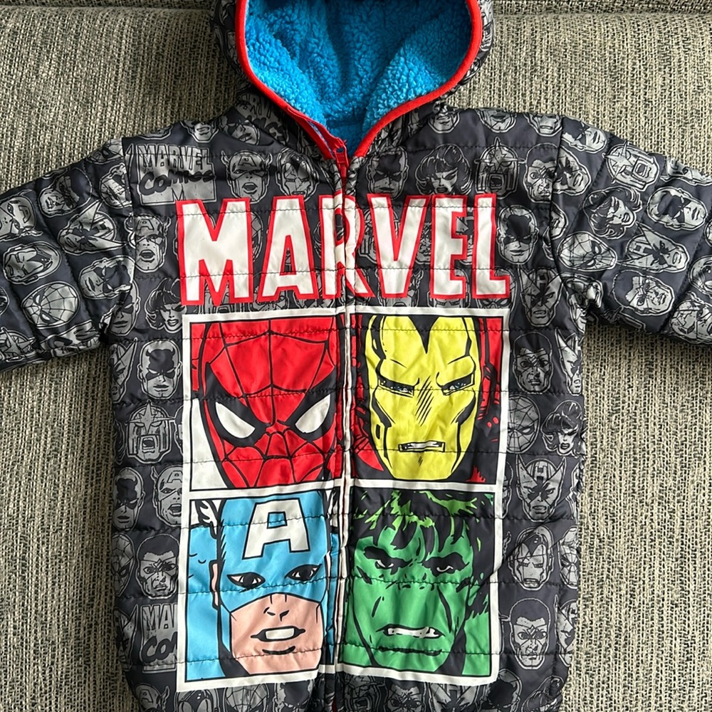 BOYS MARVEL JACKET